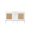James Martin Vanities Addison 60in Double Vanity Cabinet, Glossy White E444-V60D-GW - alternate 3